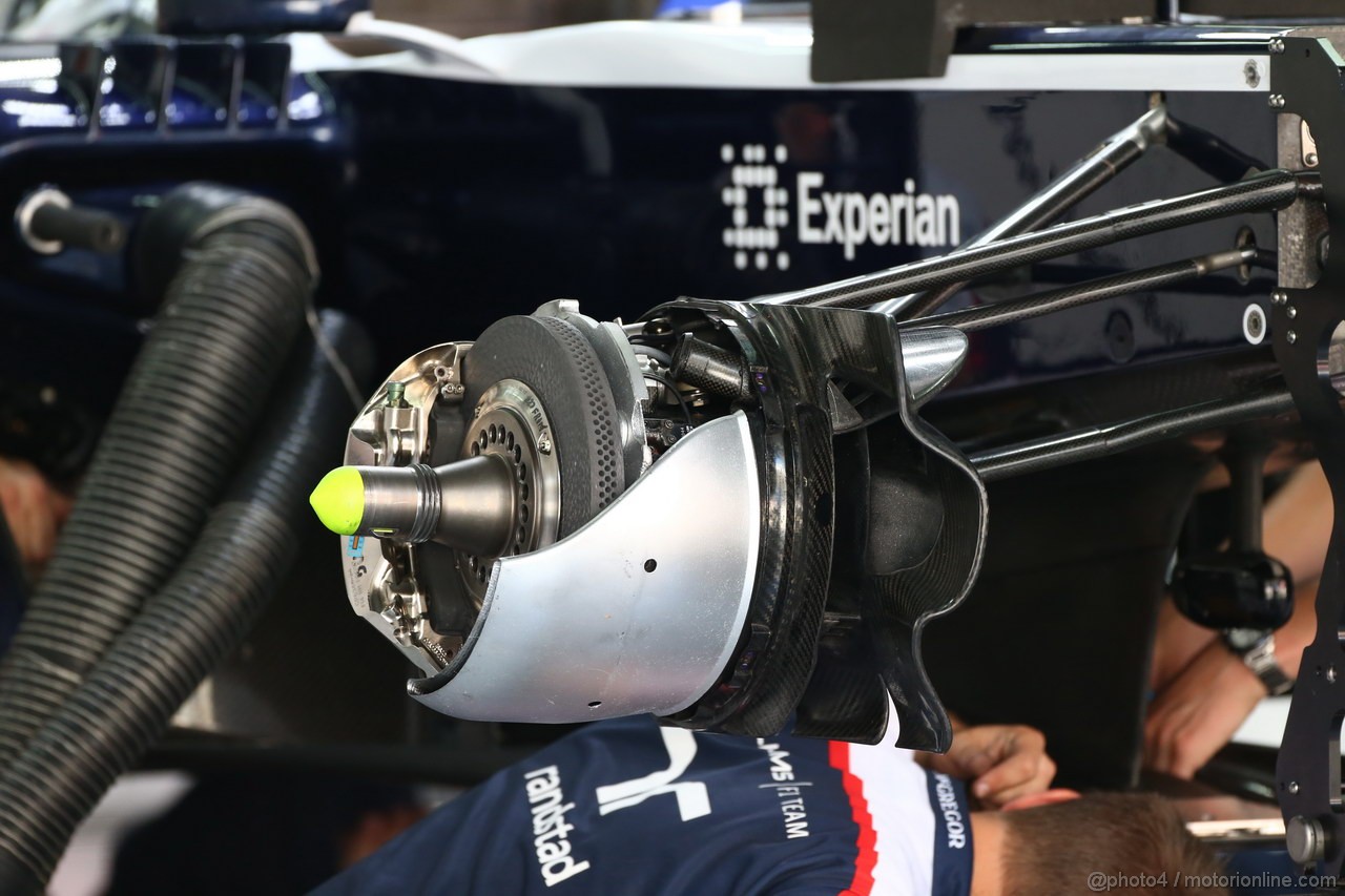 GP COREA, 03.10.2013- Williams FW35 details 