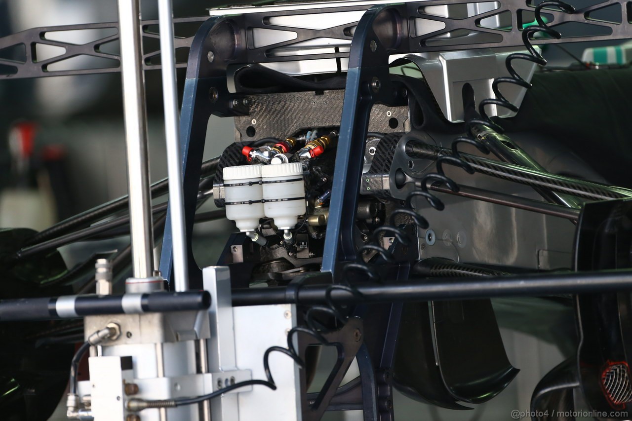 GP COREA, 03.10.2013- Mercedes AMG F1 W04 details