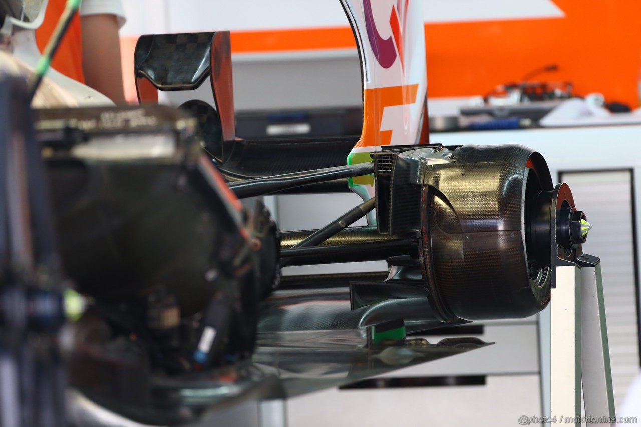 GP COREA, 03.10.2013- Sahara Force India VJM06 details