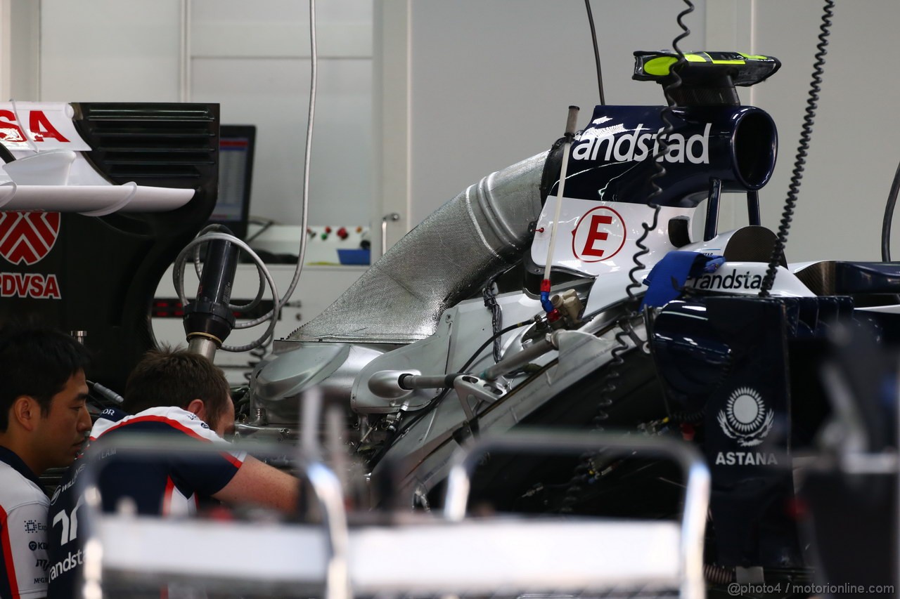 GP COREA, 03.10.2013- Williams FW35 details 