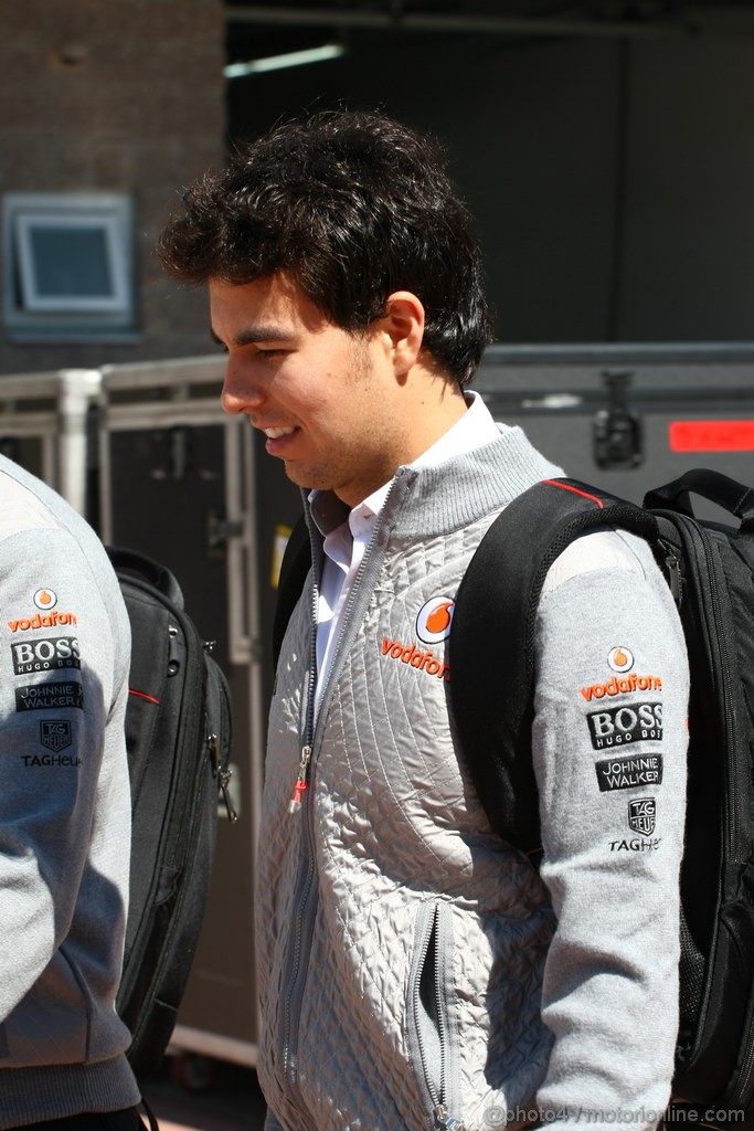 GP COREA, 03.10.2013- Sergio Perez (MEX) McLaren MP4-28 