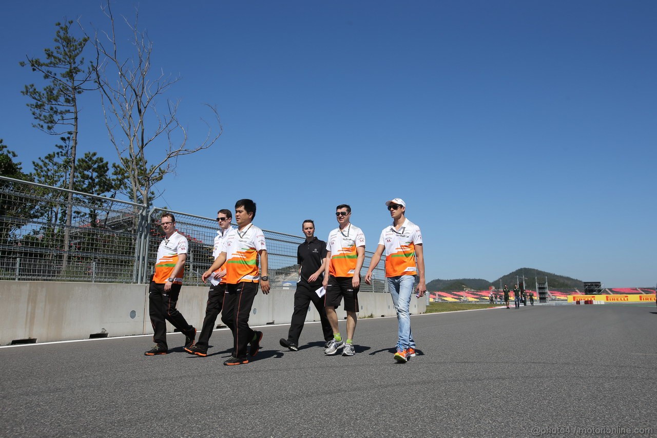 GP COREA, 03.10.2013- Adrian Sutil (GER), Sahara Force India F1 Team VJM06 