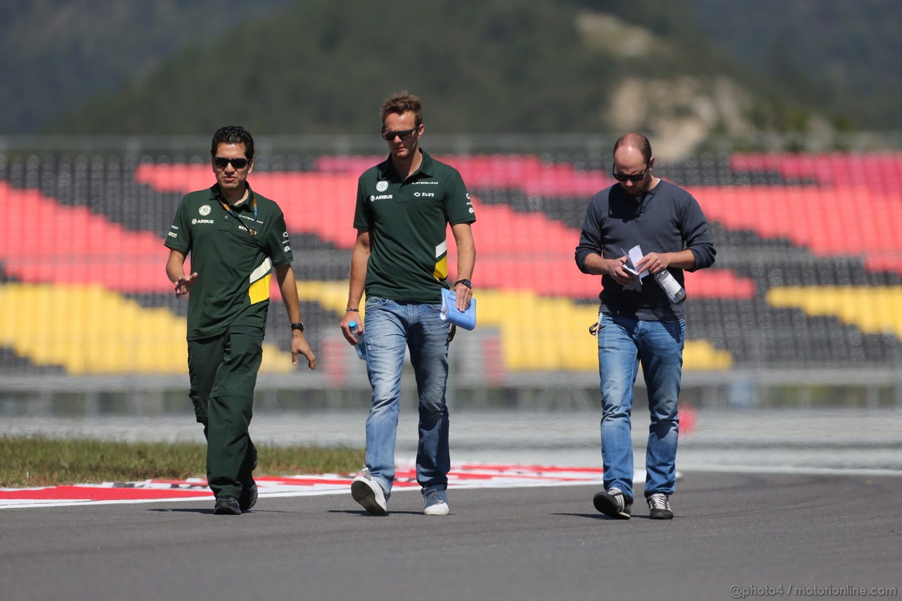GP COREA, 03.10.2013- Giedo Van der Garde (NED), Caterham F1 Team CT03 