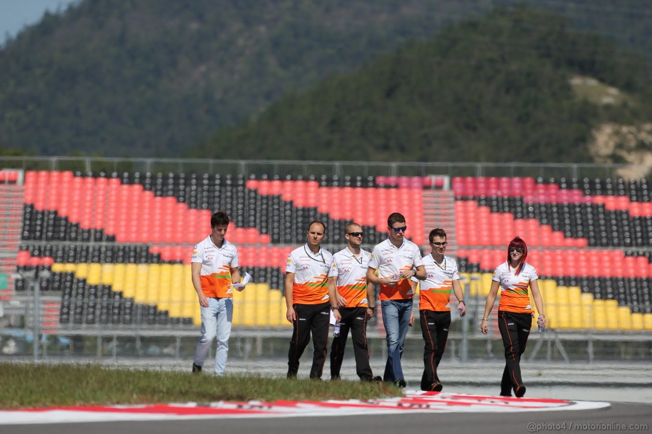 GP COREA, 03.10.2013- Paul di Resta (GBR) Sahara Force India F1 Team VJM06 