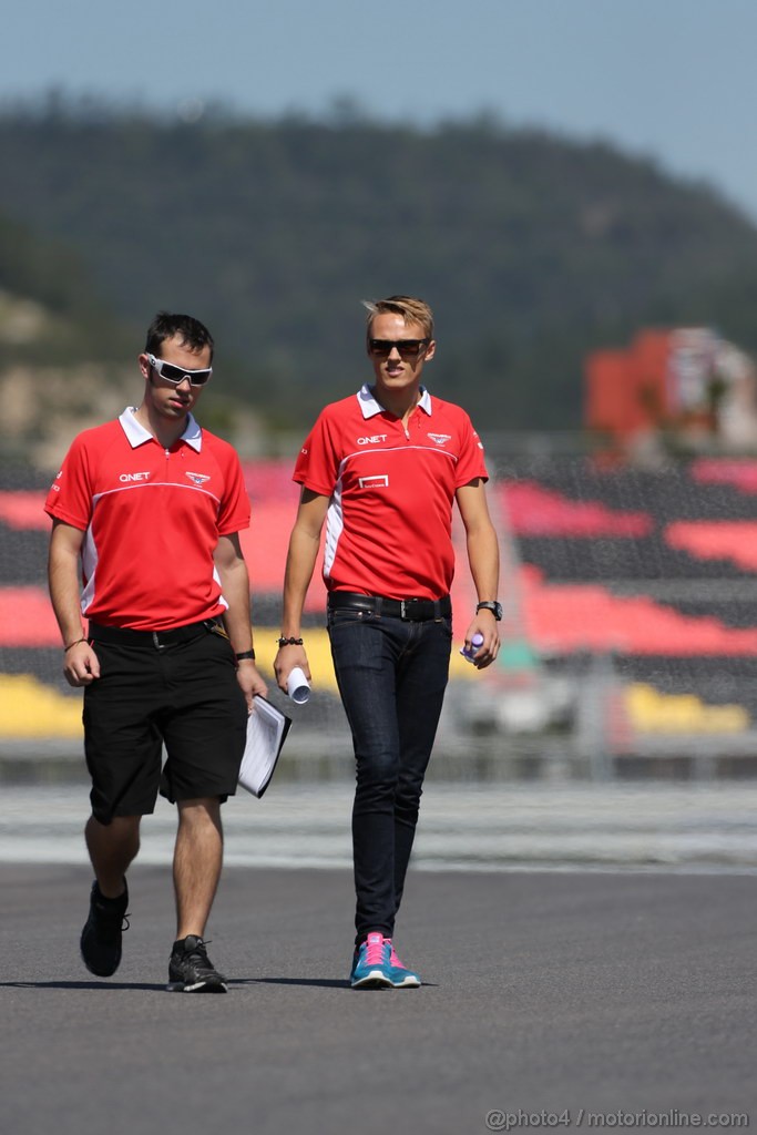GP COREA, 03.10.2013- Max Chilton (GBR), Marussia F1 Team MR02 