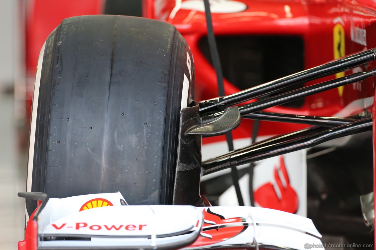 GP COREA, 03.10.2013- Ferrari F138 details