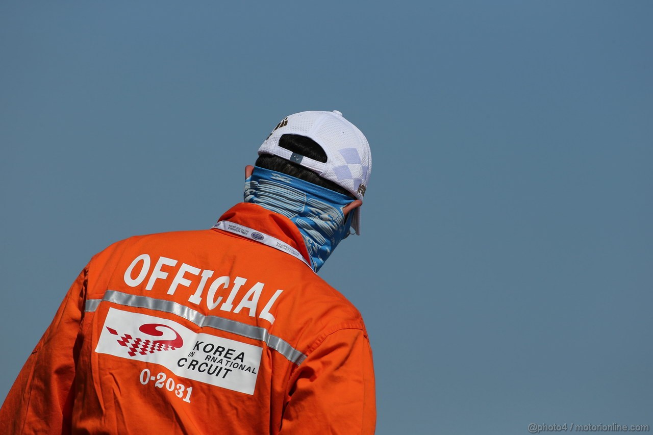 GP COREA, 03.10.2013- Atmosphere