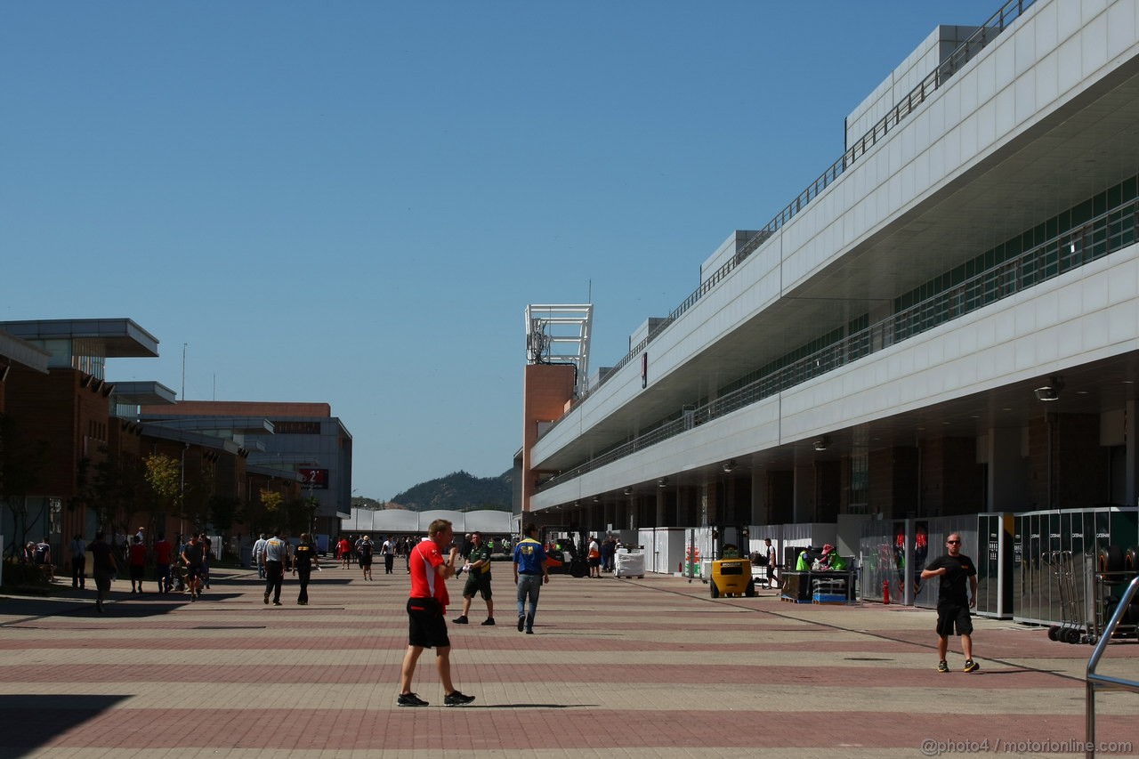 GP COREA, 03.10.2013- Atmosphere
