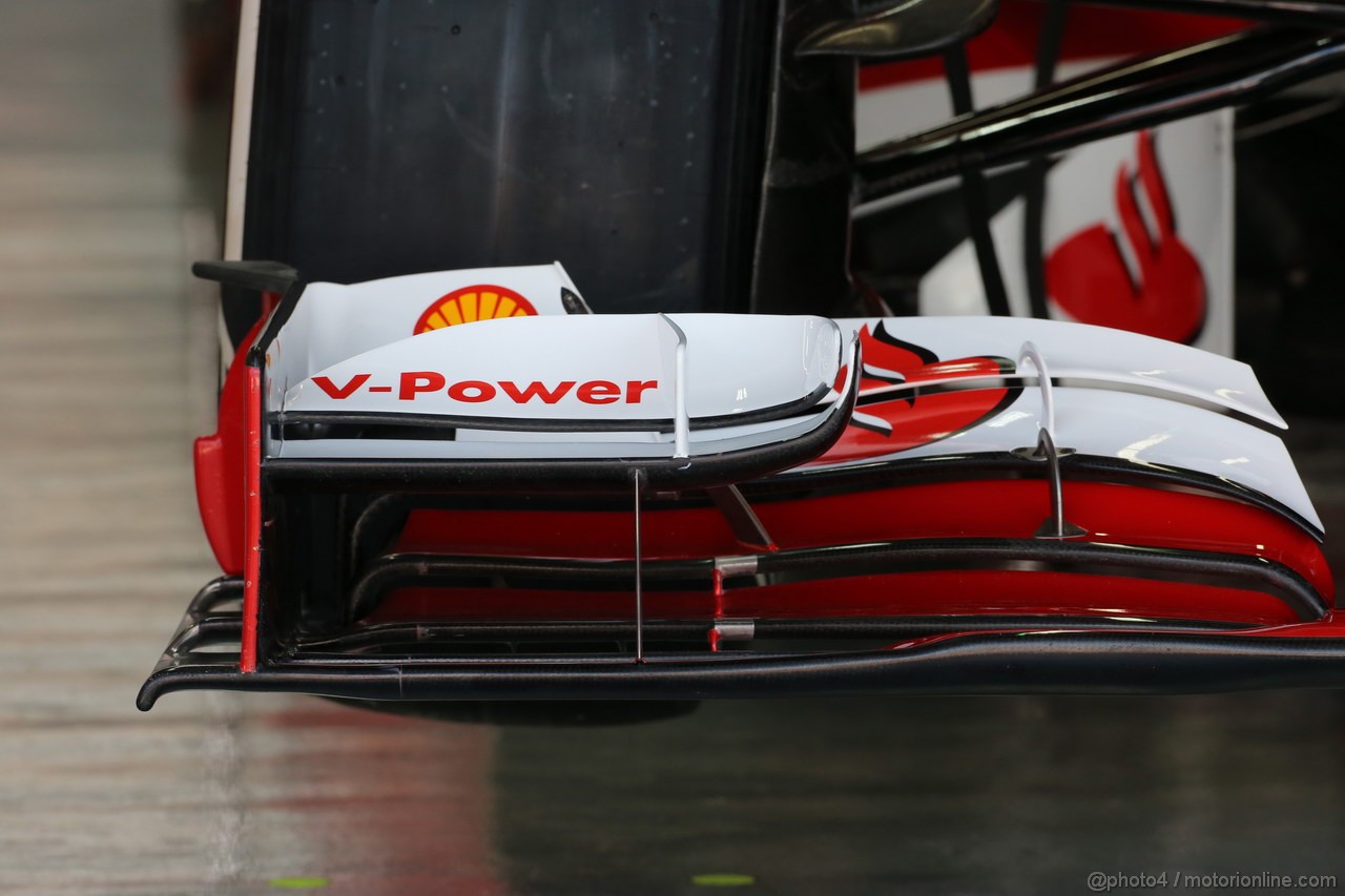 GP COREA, 03.10.2013- Ferrari F138 front wing