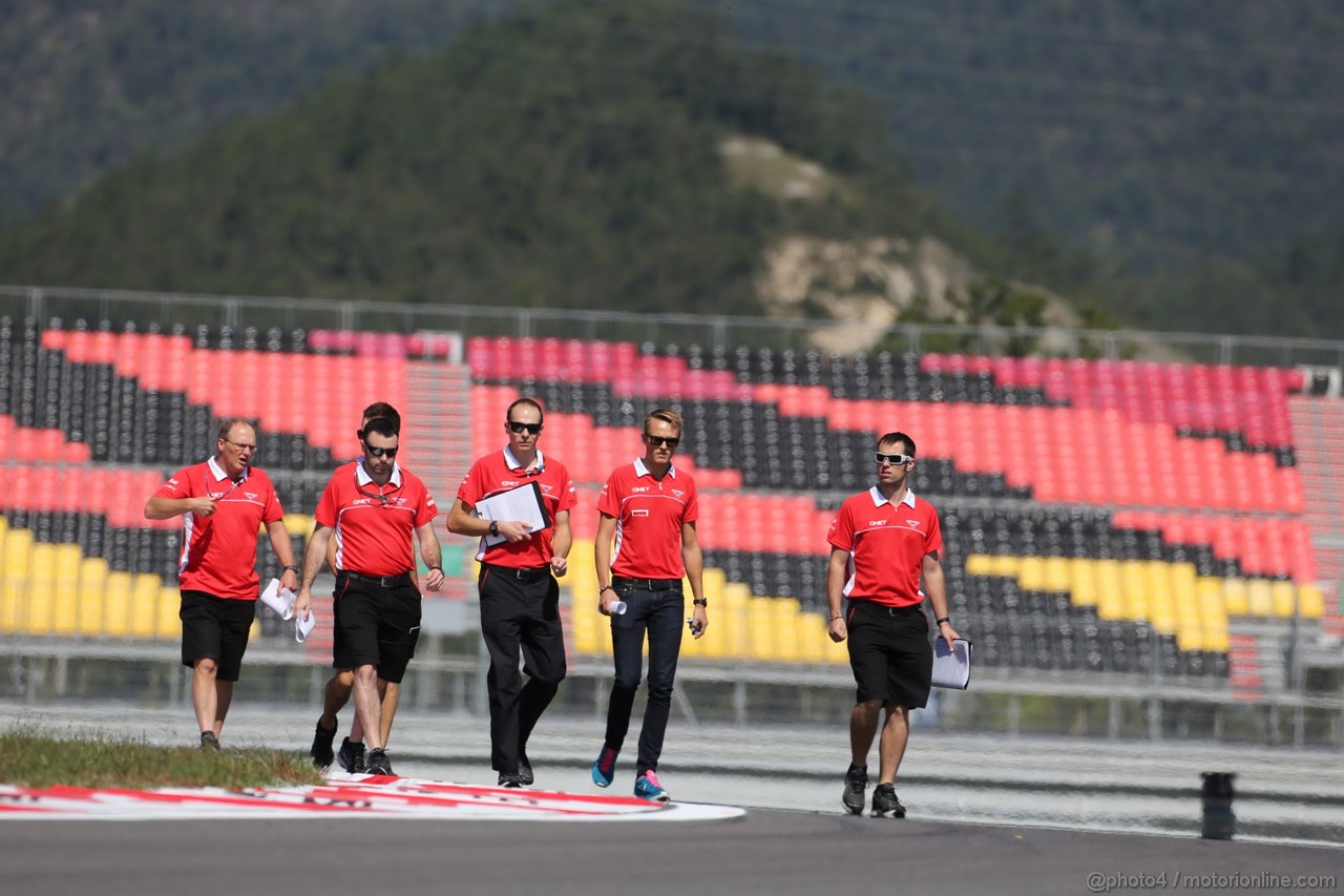 GP COREA, 03.10.2013- Max Chilton (GBR), Marussia F1 Team MR02 