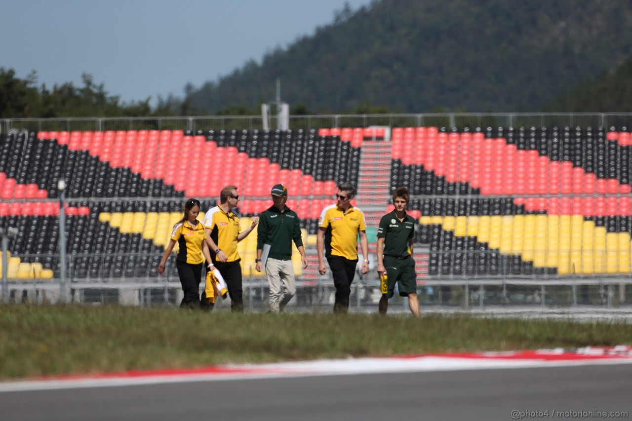 GP COREA, 03.10.2013- Charles Pic (FRA) Caterham F1 Team CT03 