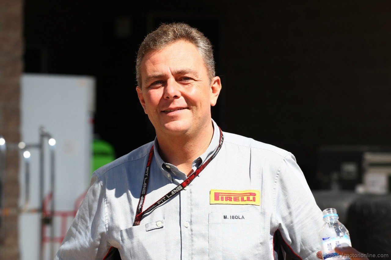 GP COREA, 03.10.2013- Mario Isola (ITA), Sporting Director Pirelli