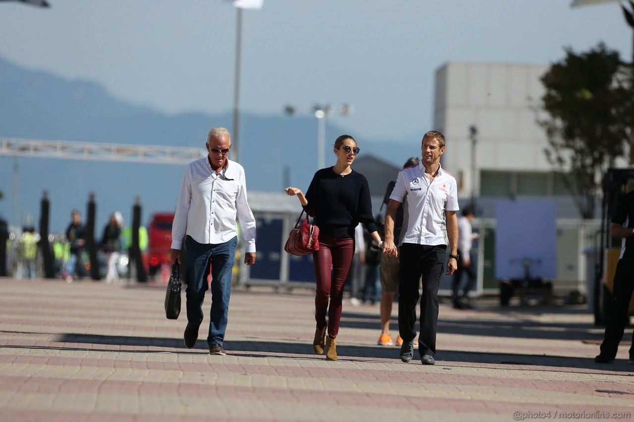 GP COREA, 03.10.2013- Jenson Button (GBR) McLaren Mercedes MP4-28