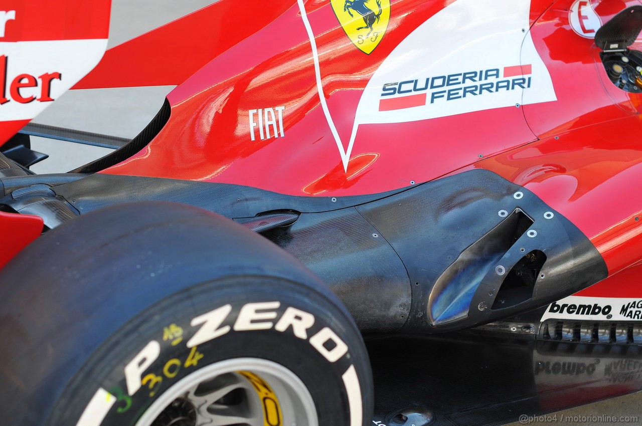 GP COREA, 03.10.2013- Ferrari F138 tech detail