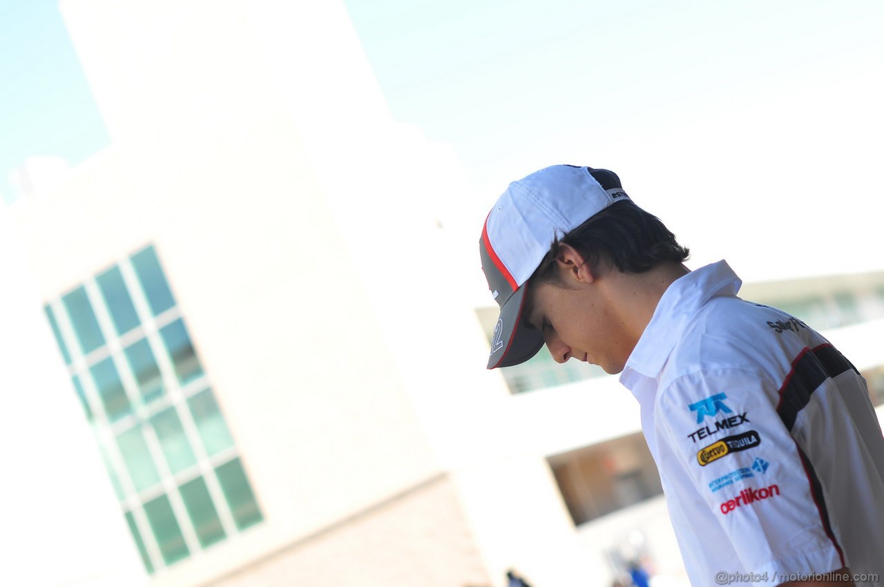 GP COREA, 03.10.2013- Esteban Gutierrez (MEX), Sauber F1 Team C32