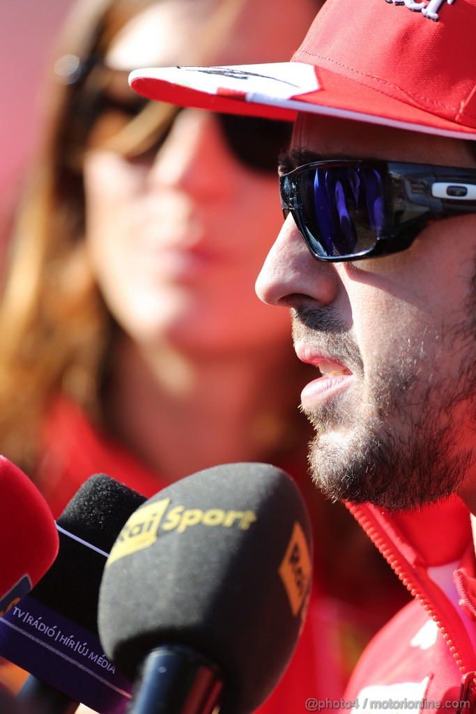 GP COREA, 03.10.2013- Fernando Alonso (ESP) Ferrari F138 
