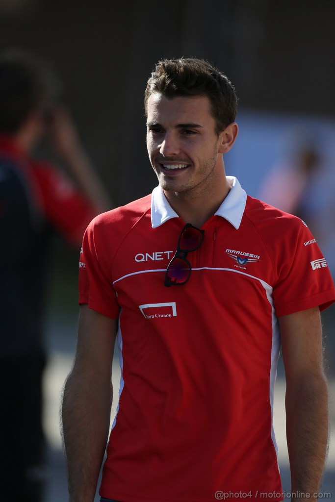 GP COREA, 03.10.2013- Jules Bianchi (FRA) Marussia F1 Team MR02 