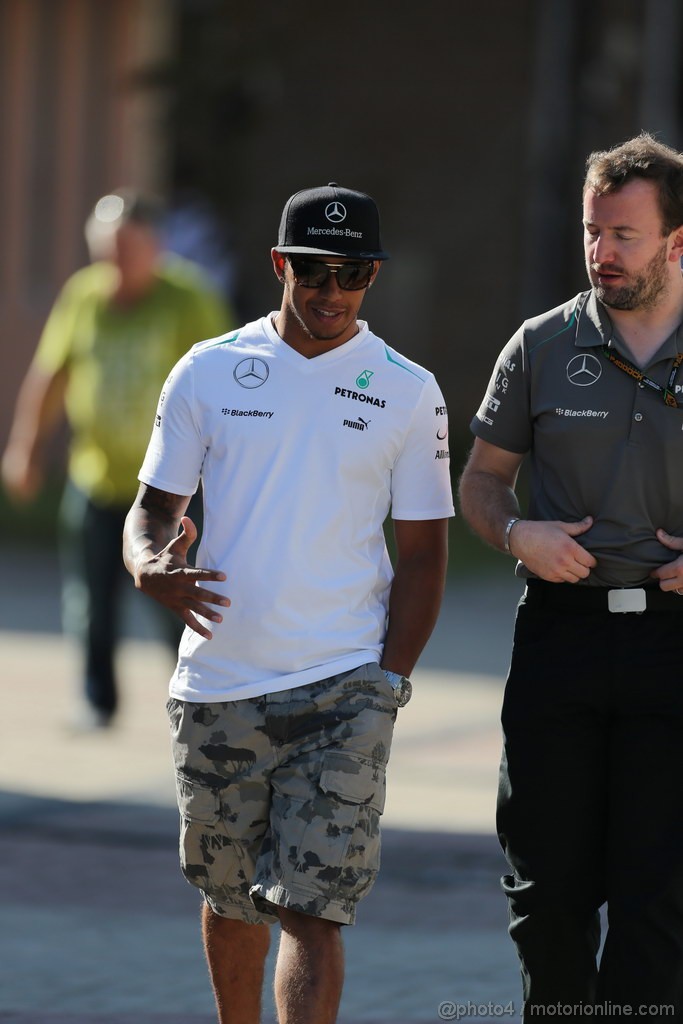 GP COREA, 03.10.2013- Lewis Hamilton (GBR) Mercedes AMG F1 W04 