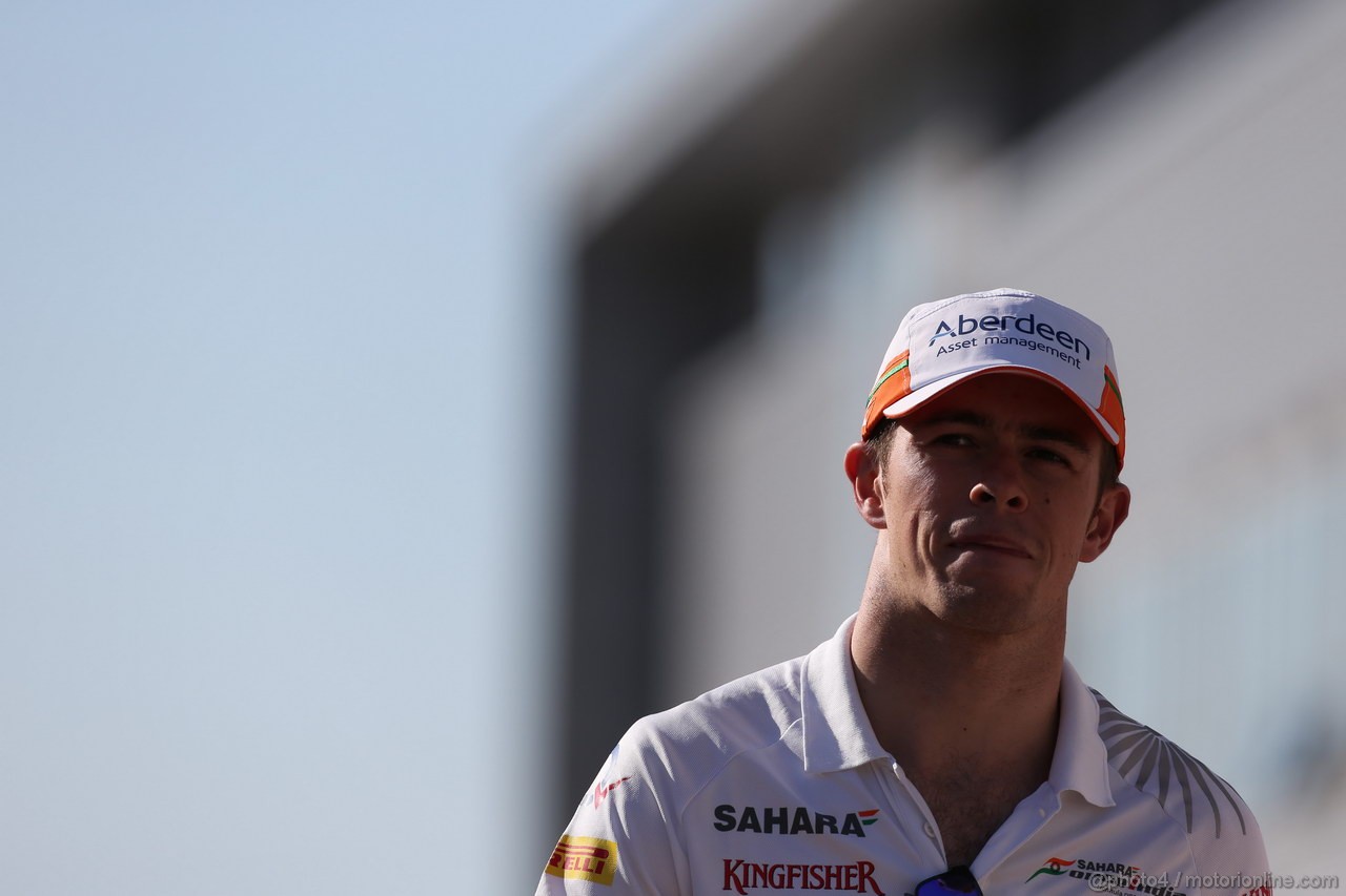 GP COREA, 03.10.2013- Paul di Resta (GBR) Sahara Force India F1 Team VJM06 