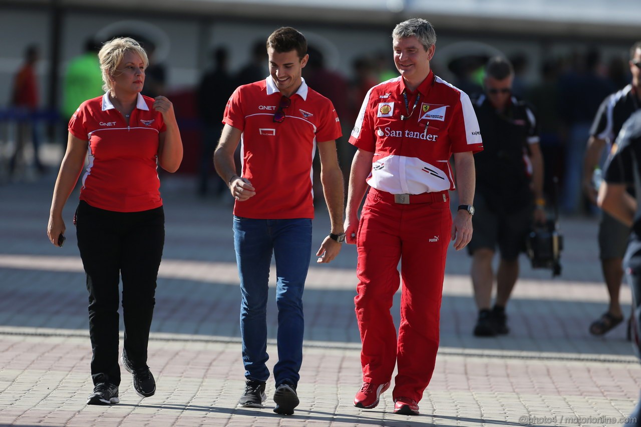 GP COREA, 03.10.2013- Jules Bianchi (FRA) Marussia F1 Team MR02 