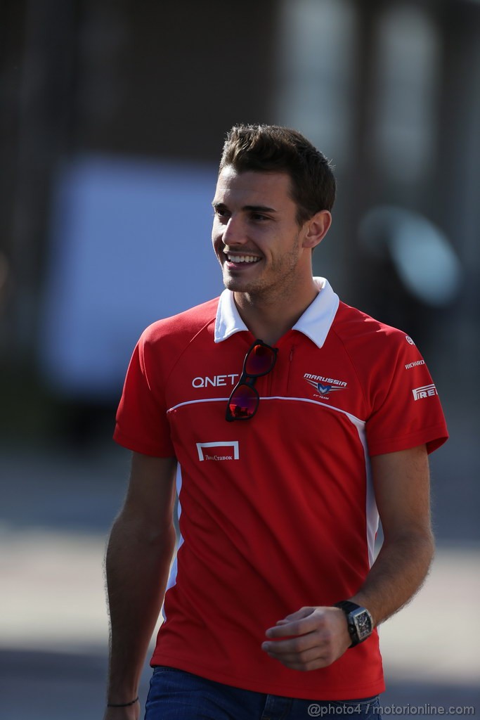 GP COREA, 03.10.2013- Jules Bianchi (FRA) Marussia F1 Team MR02 