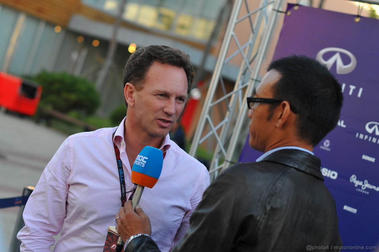 GP COREA, 03.10.2013- Christian Horner (GBR), Red Bull Racing, Sporting Director 