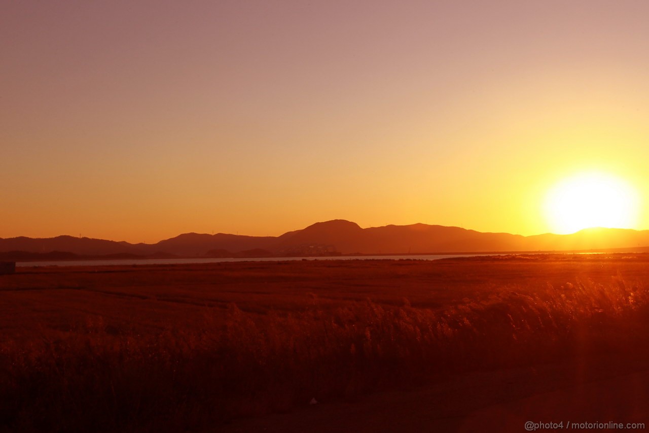 GP COREA, 03.10.2013- Sunset