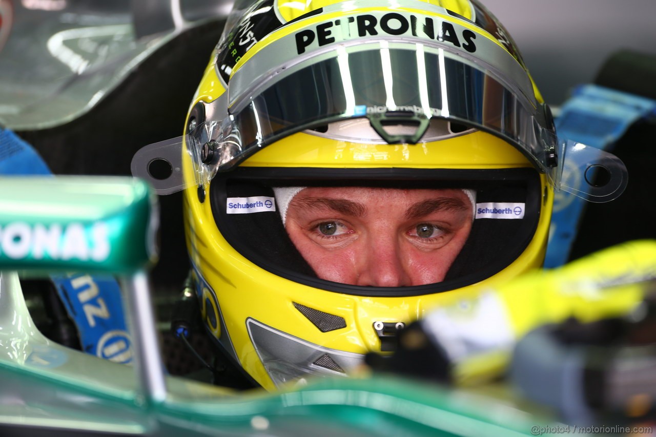 GP COREA, 05.10.2013- Free practice 3, Nico Rosberg (GER) Mercedes AMG F1 W04