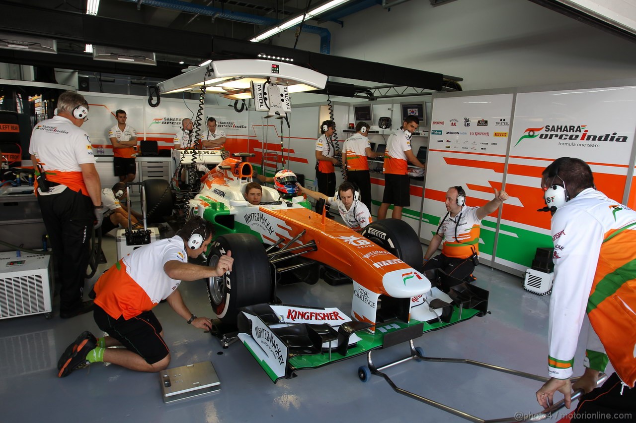 GP COREA, 05.10.2013- Free practice 3, Paul di Resta (GBR) Sahara Force India F1 Team VJM06