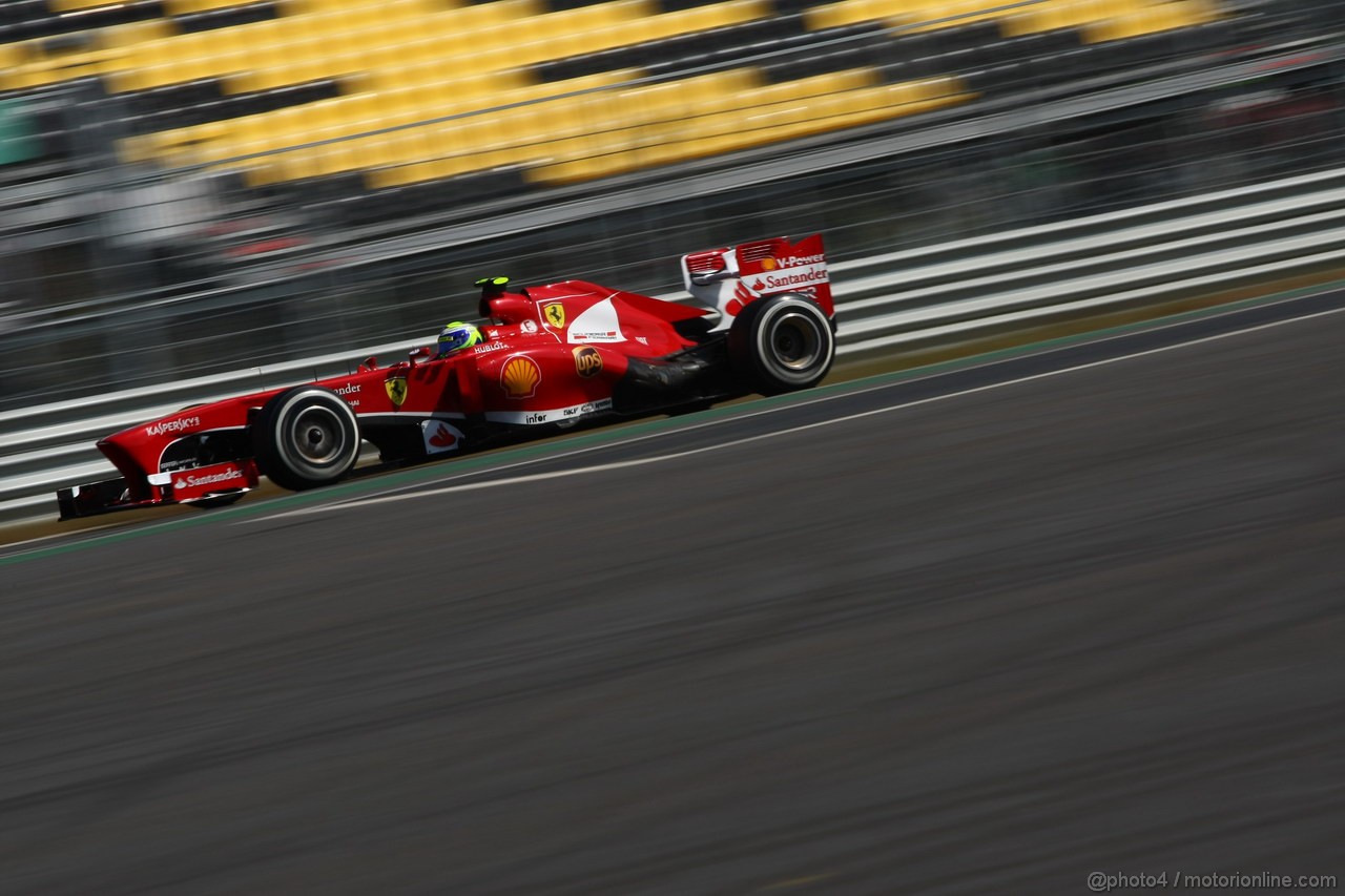 GP COREA, 05.10.2013- Free practice 3, Felipe Massa (BRA) Ferrari F138