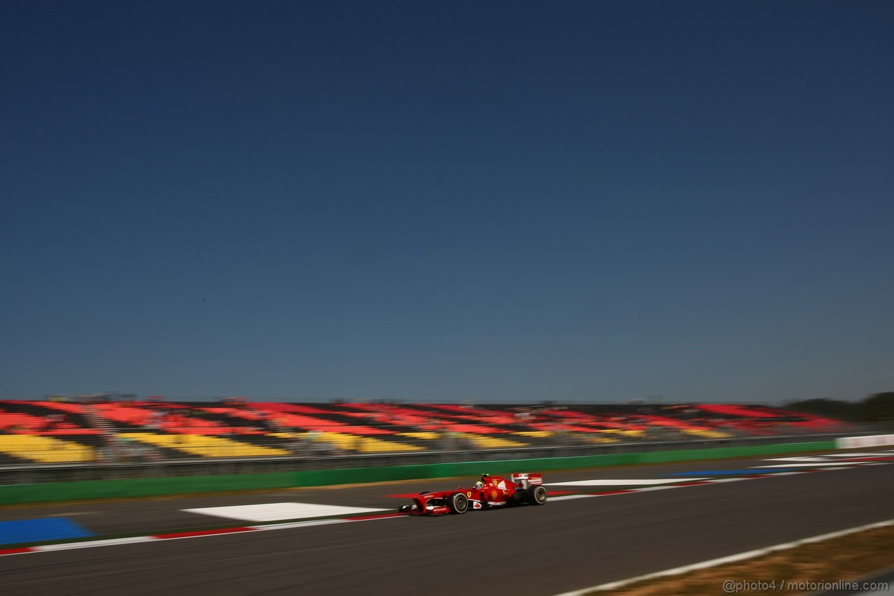 GP COREA, 05.10.2013- Free practice 3, Felipe Massa (BRA) Ferrari F138