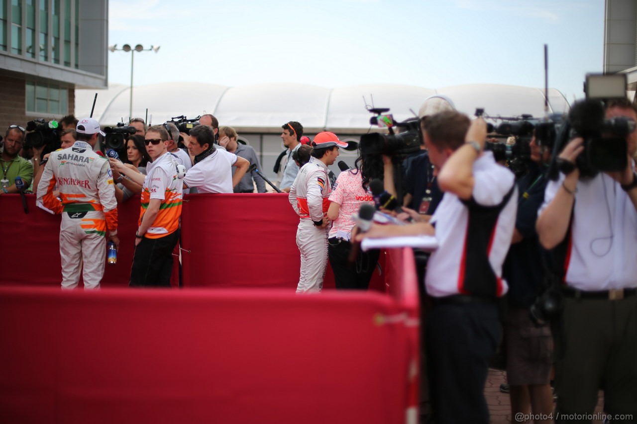 GP COREA, 05.10.2013- Qualifiche, Sergio Perez (MEX) McLaren MP4-28