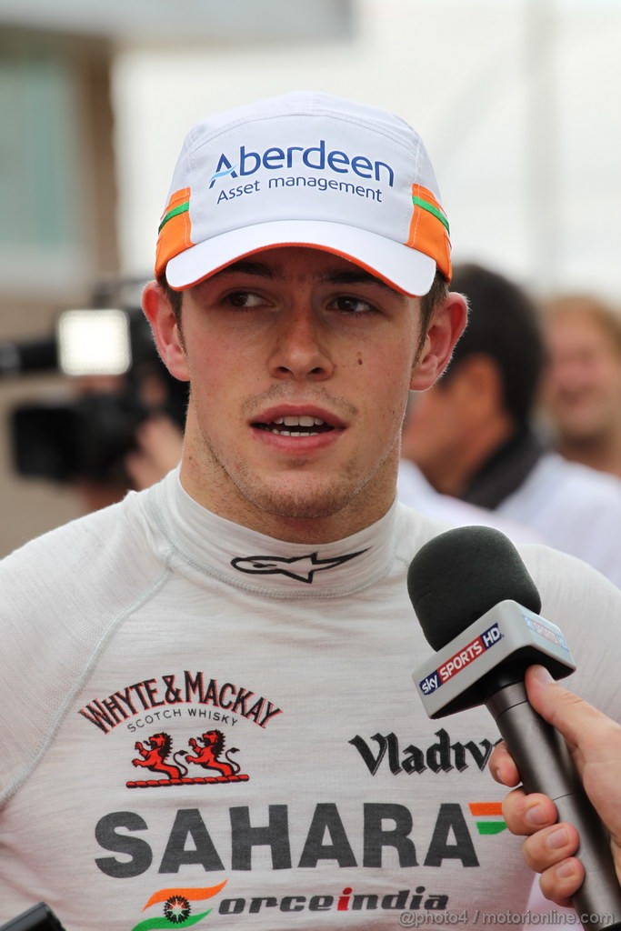 GP COREA, 05.10.2013- Qualifiche, Paul di Resta (GBR) Sahara Force India F1 Team VJM06