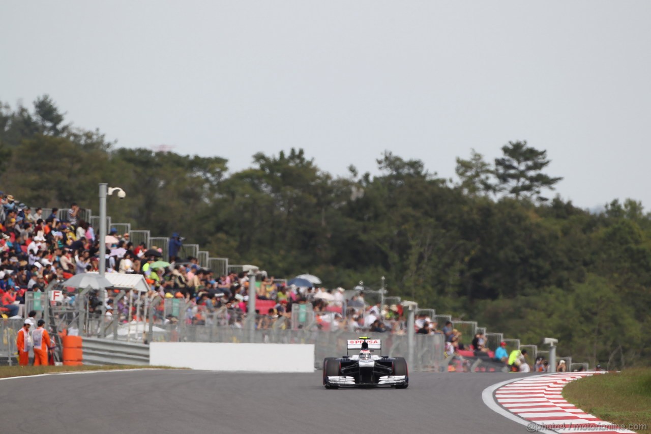 GP COREA, 05.10.2013- Qualifiche, Valtteri Bottas (FIN), Williams F1 Team FW35