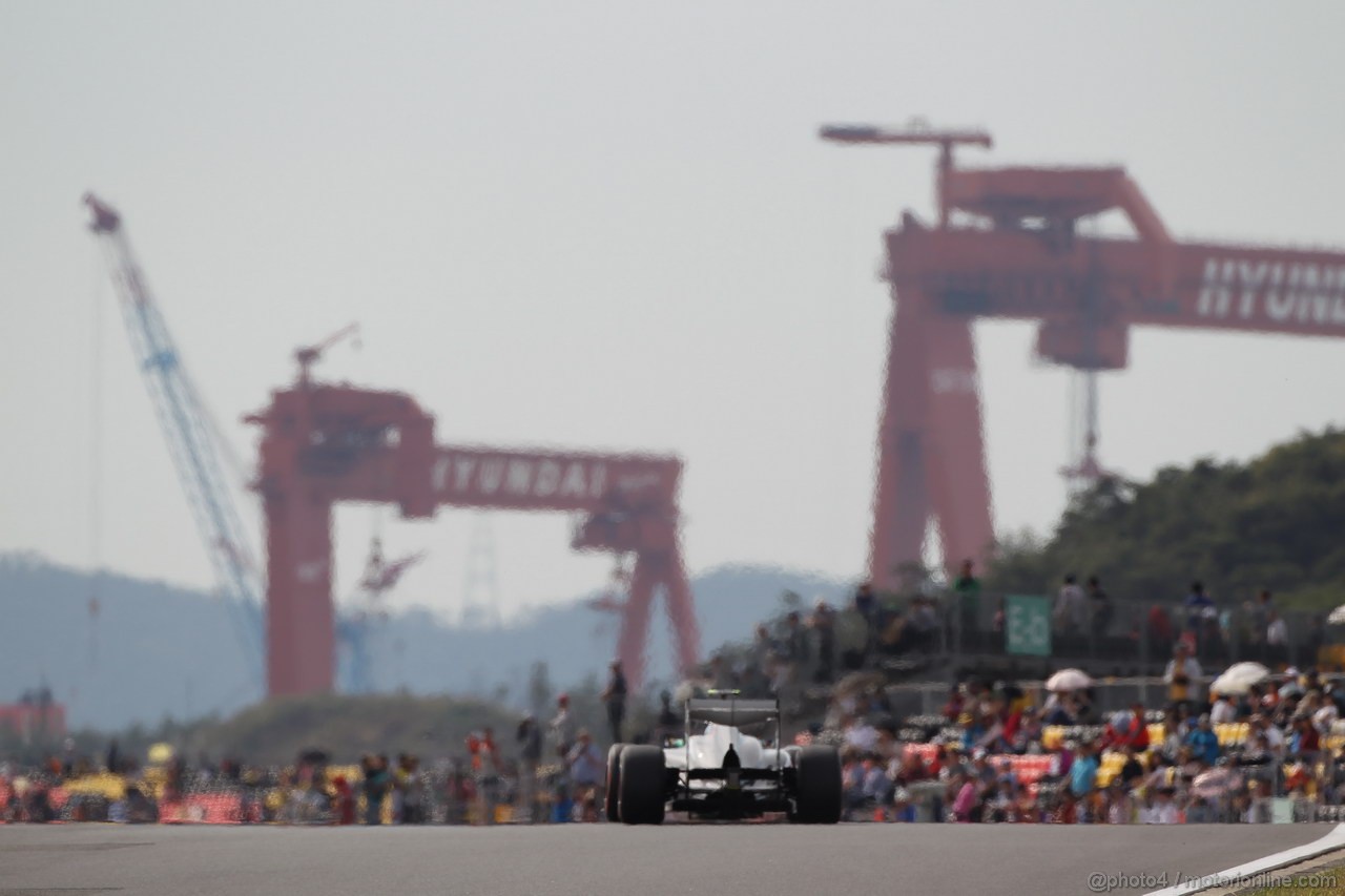 GP COREA, 05.10.2013- Qualifiche, Lewis Hamilton (GBR) Mercedes AMG F1 W04