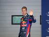 GP COREA, 05.10.2013- Qualifiche, Parc Ferme celebration, pole position Sebastian Vettel (GER) Red Bull Racing RB9