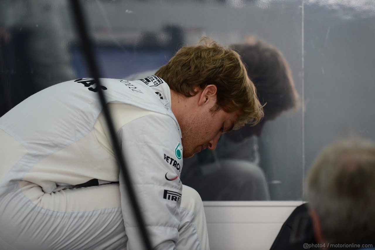 GP COREA, 04.10.2013- Prove Libere 1: Nico Rosberg (GER) Mercedes AMG F1 W04 