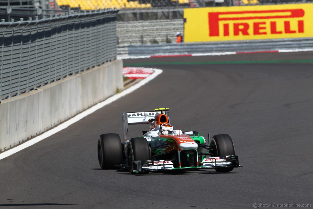 GP COREA, 04.10.2013- Prove Libere 1: Adrian Sutil (GER), Sahara Force India F1 Team VJM06 