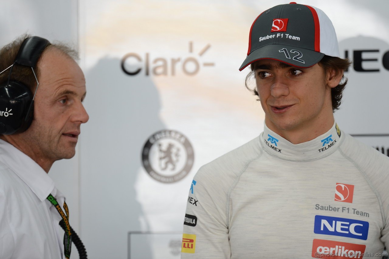 GP COREA, 04.10.2013- Prove Libere 1: Esteban Gutierrez (MEX), Sauber F1 Team C32 
