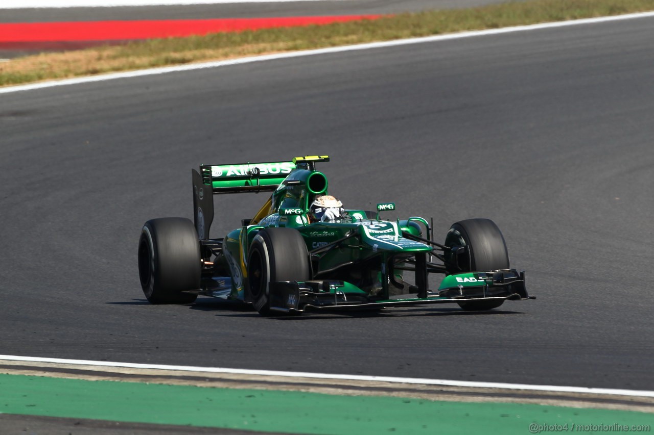 GP COREA, 04.10.2013- Prove Libere 1: Giedo Van der Garde (NED), Caterham F1 Team CT03 