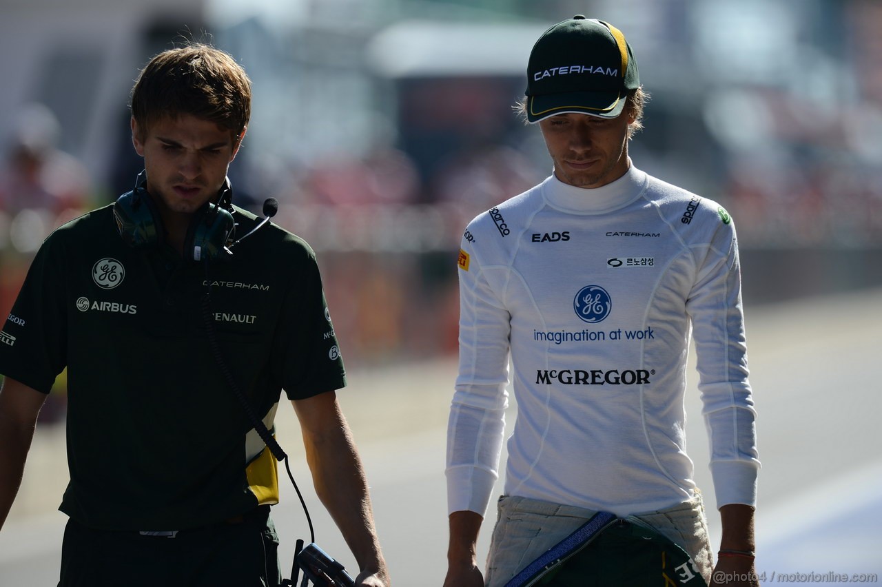 GP COREA, 04.10.2013- Prove Libere 1: Charles Pic (FRA) Caterham F1 Team CT03 