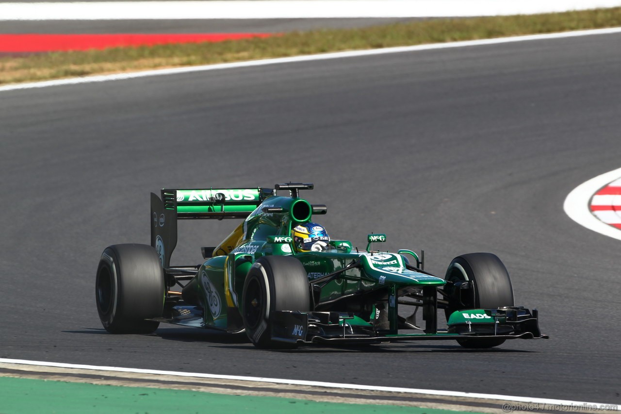 GP COREA, 04.10.2013- Prove Libere 1: Charles Pic (FRA) Caterham F1 Team CT03 