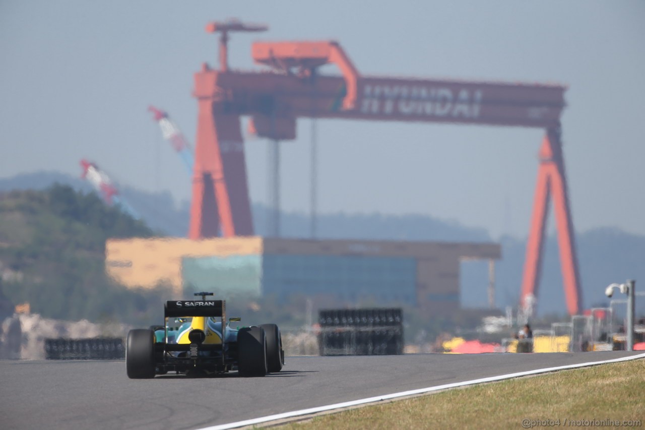 GP COREA, 04.10.2013- Prove Libere 1: Charles Pic (FRA) Caterham F1 Team CT03 