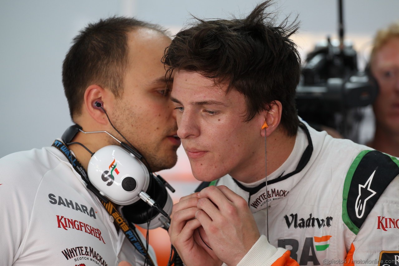GP COREA, 04.10.2013- Prove Libere 1: James Calado (GBR), Sahara Force India F1 Team VJM06 3rd driver