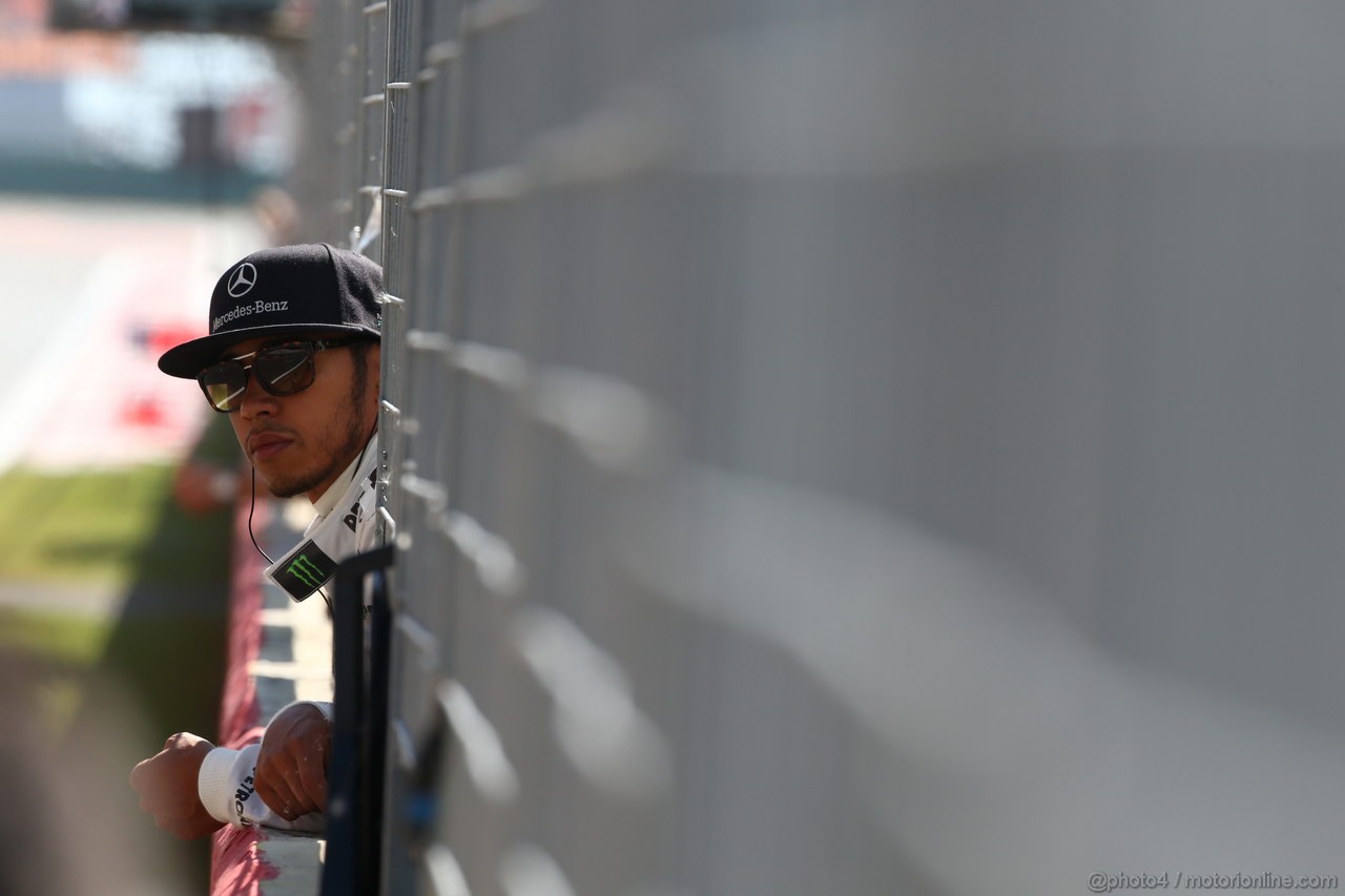 GP COREA, 04.10.2013- Prove Libere 1: Lewis Hamilton (GBR) Mercedes AMG F1 W04 