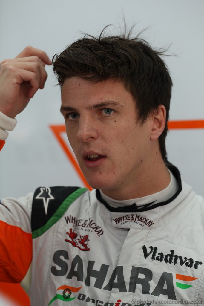 GP COREA, 04.10.2013- Prove Libere 1: James Calado (GBR), Sahara Force India F1 Team VJM06 3rd driver