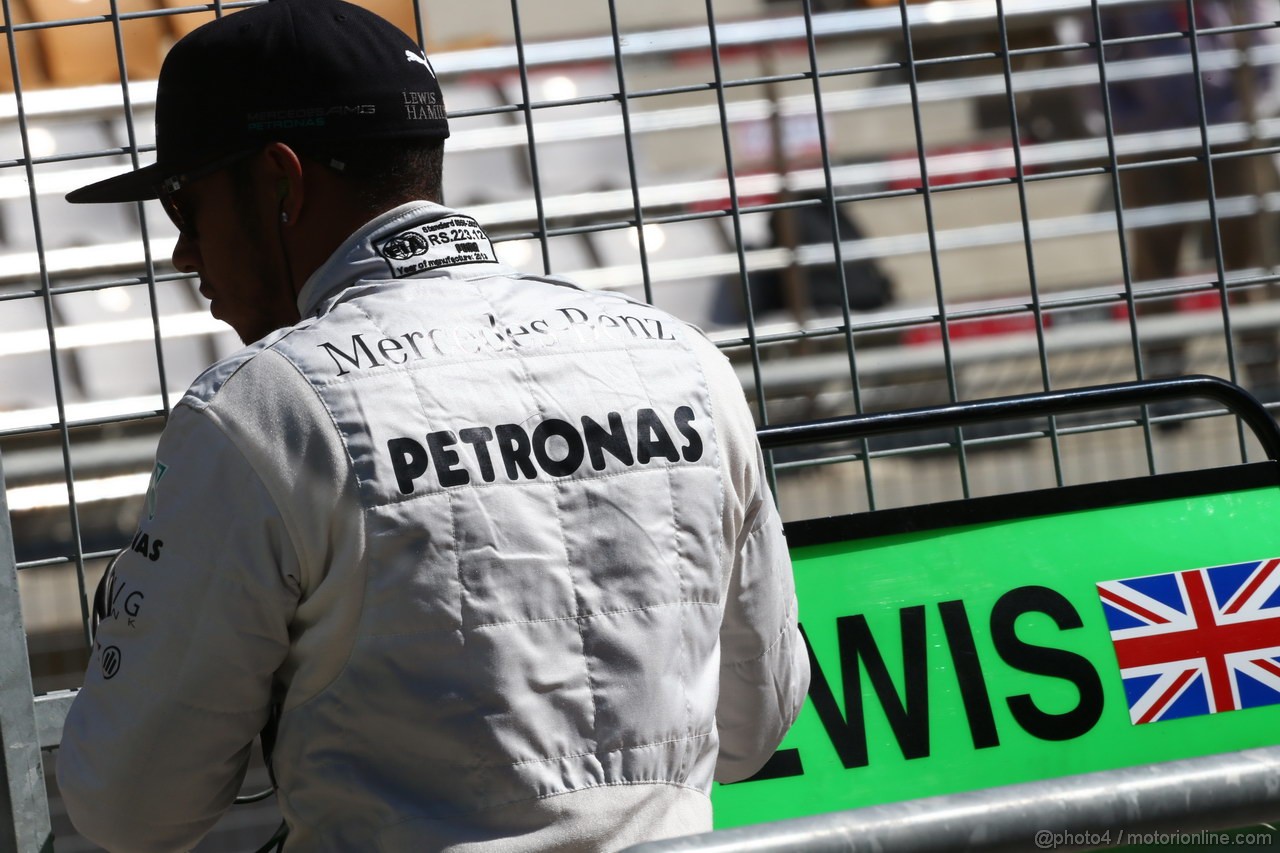 GP COREA, 04.10.2013- Prove Libere 1: Lewis Hamilton (GBR) Mercedes AMG F1 W04 