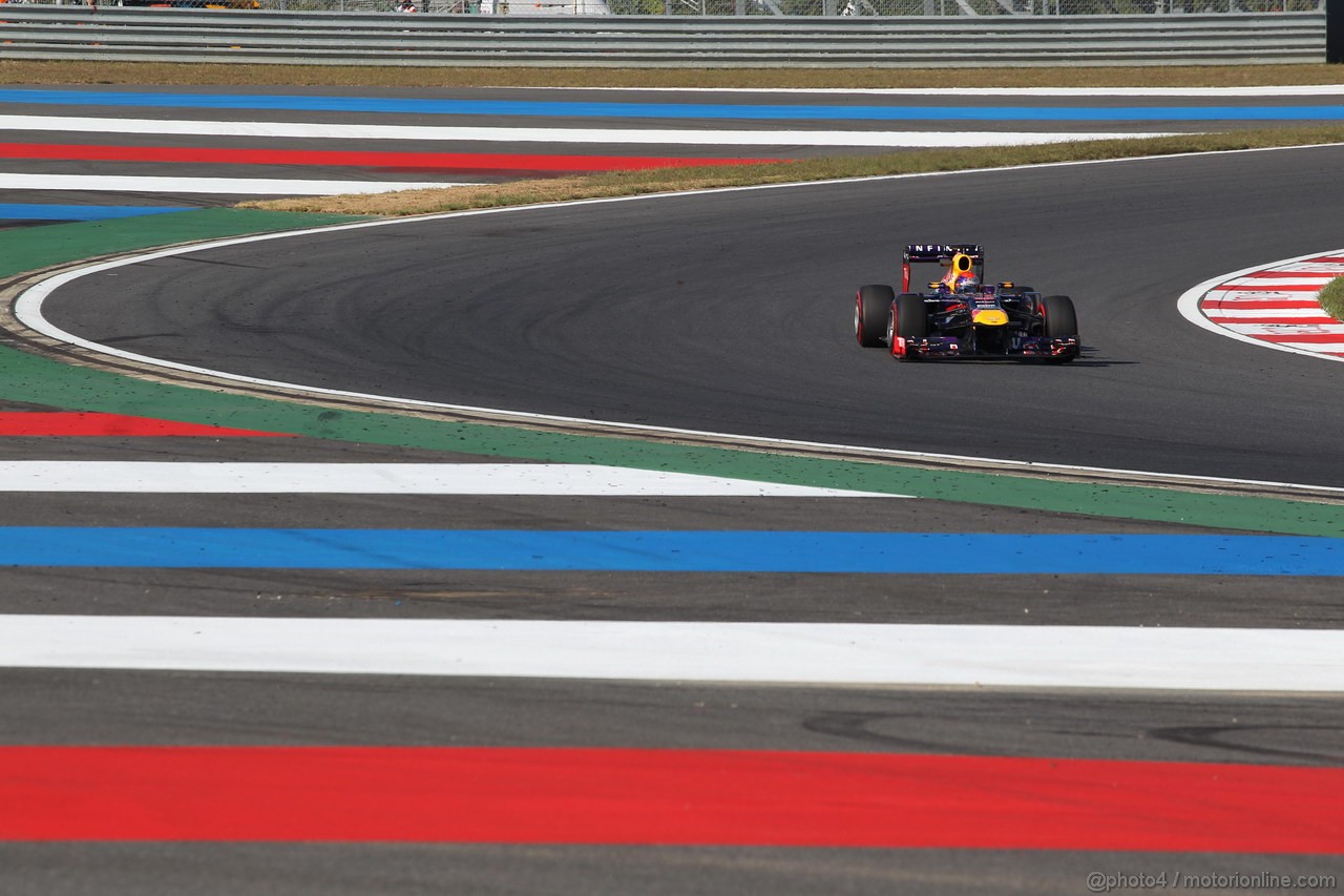 GP COREA, 04.10.2013- Free practice 2, Sebastian Vettel (GER) Red Bull Racing RB9