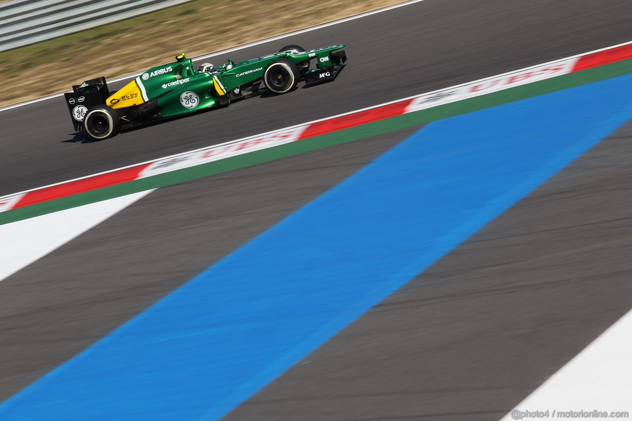 GP COREA, 04.10.2013- Free practice 2, Giedo Van der Garde (NED), Caterham F1 Team CT03