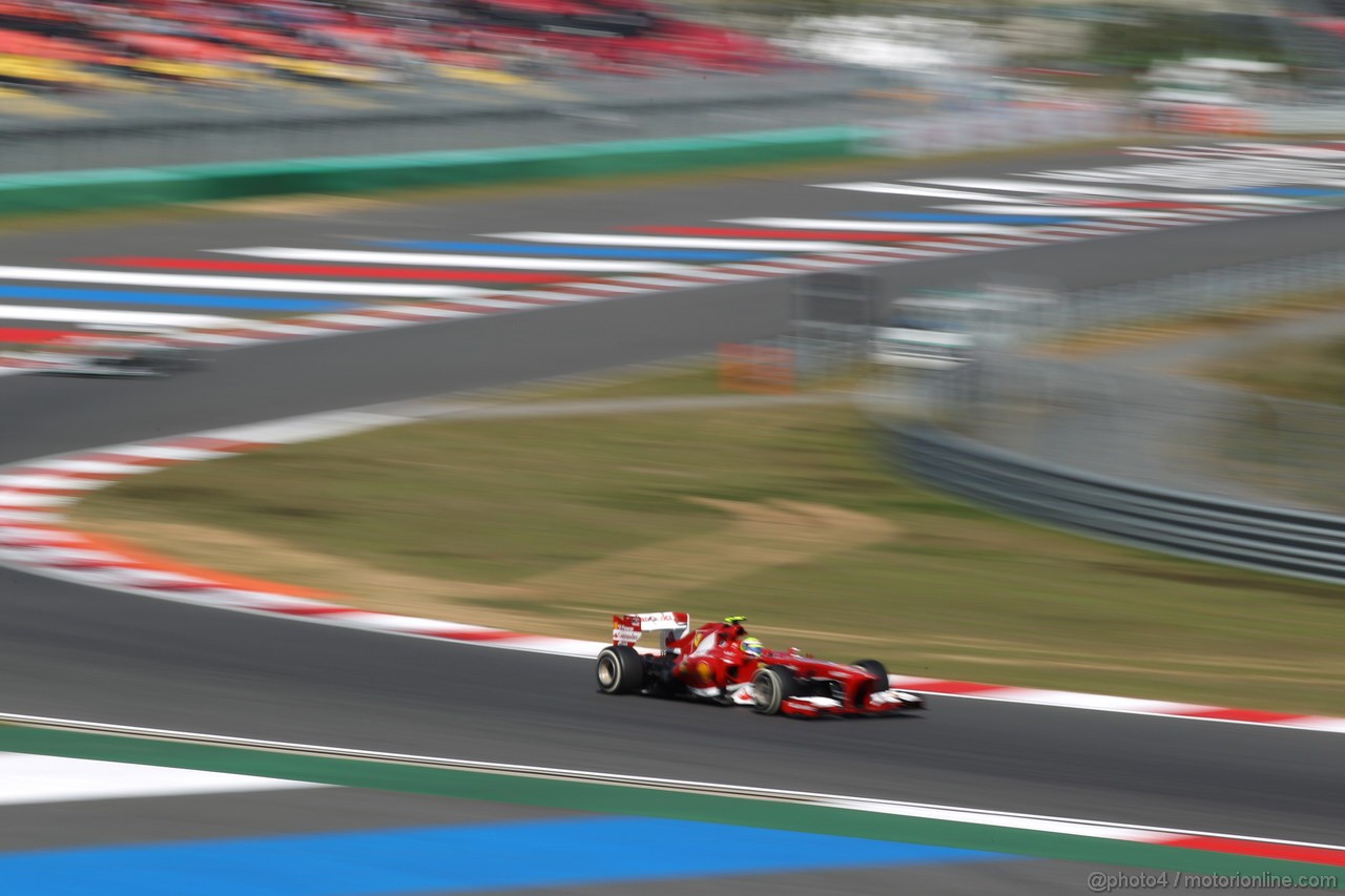 GP COREA, 04.10.2013- Free practice 2, Felipe Massa (BRA) Ferrari F138